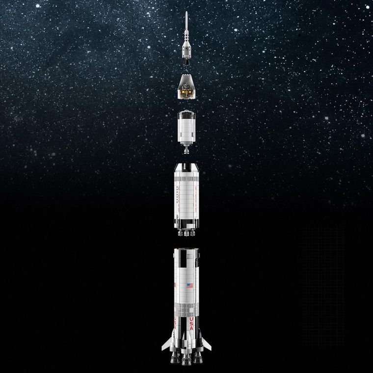 LEGO Ideas, Rakieta NASA Apollo Saturn V, 92176