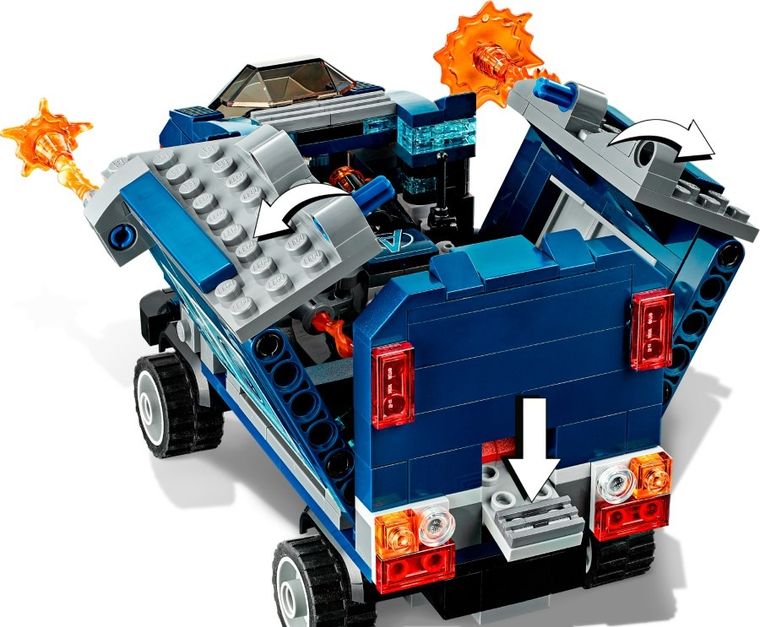 LEGO Marvel, Avengers: Zatrzymanie ciężarówki, 76143