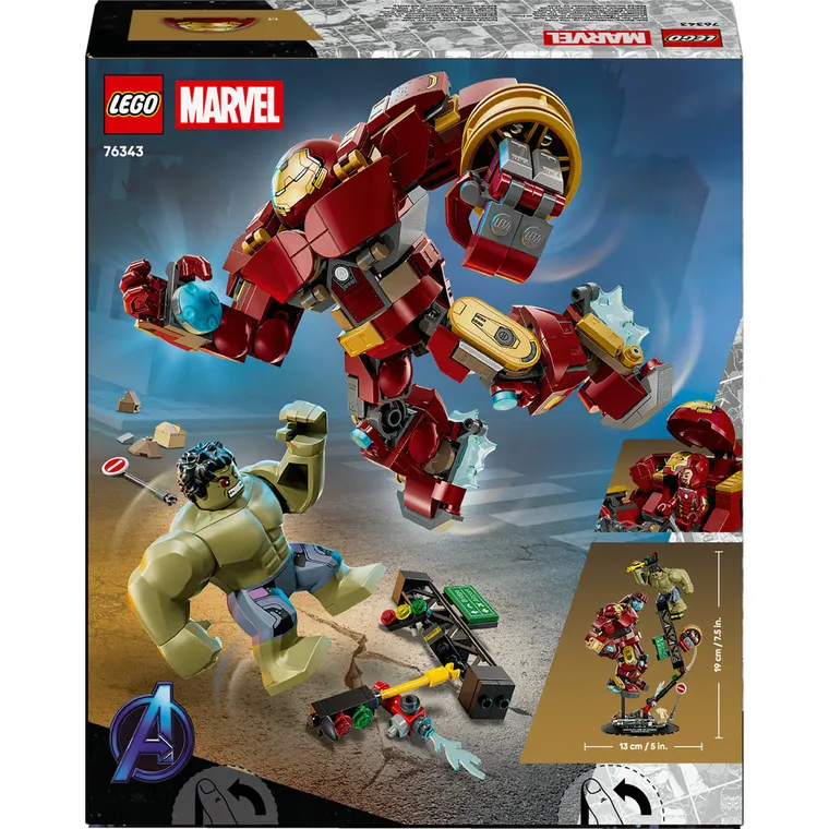 LEGO Marvel, Epicka bitwa: Hulkbuster kontra Hulk, 76343