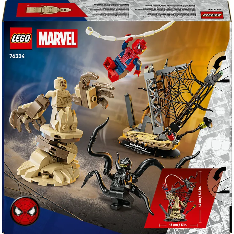 LEGO Marvel, Epicka bitwa: Spider-Man kontra Sandman, 76334