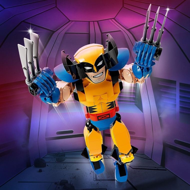 LEGO Marvel, Figurka Wolverine’a do zbudowania, 76257