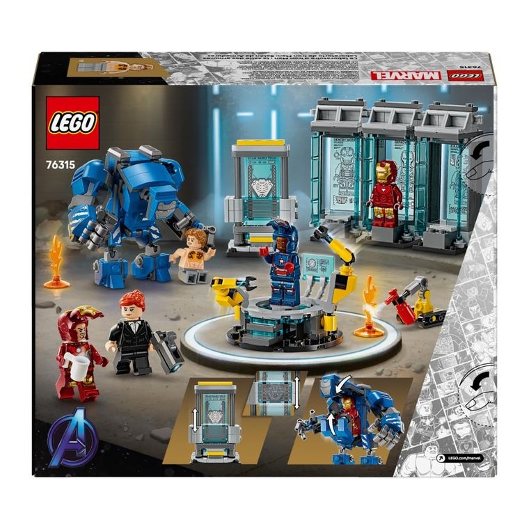 LEGO Marvel, Laboratorium Iron Mana: Zbrojownia, 76315