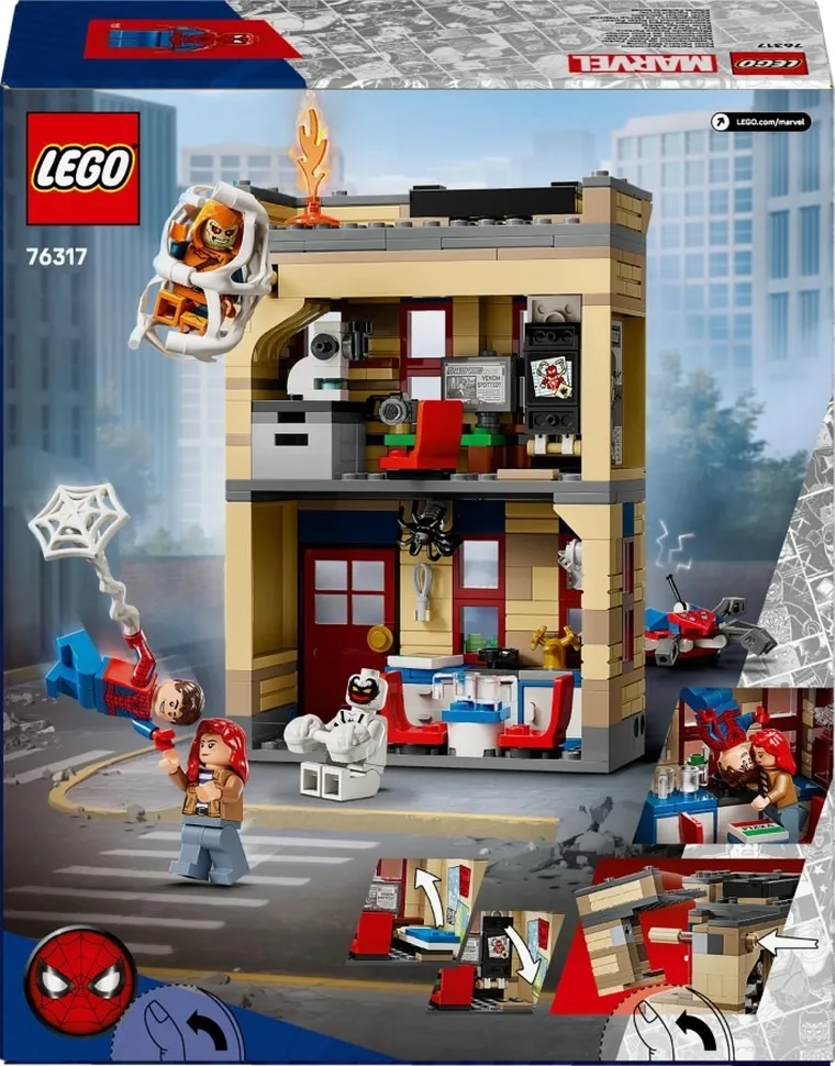 LEGO Marvel, Mieszkanie Petera Parkera, 76317