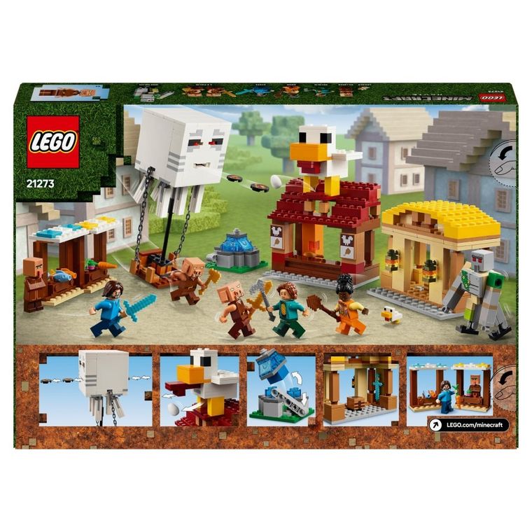 LEGO Minecraft, Atak balonowego Ghasta na wioskę, 21273