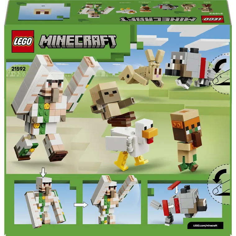 LEGO Minecraft, Atak kurzego jeźdźca na pustyni, 21592