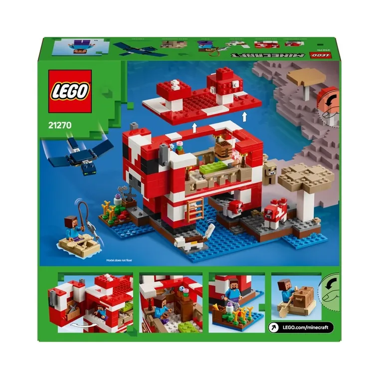 LEGO Minecraft, Dom grzybowej krowy, 21270
