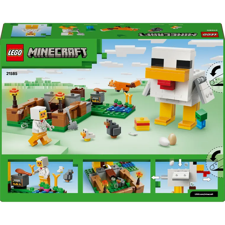 LEGO Minecraft, Farma kurczaków, 21585