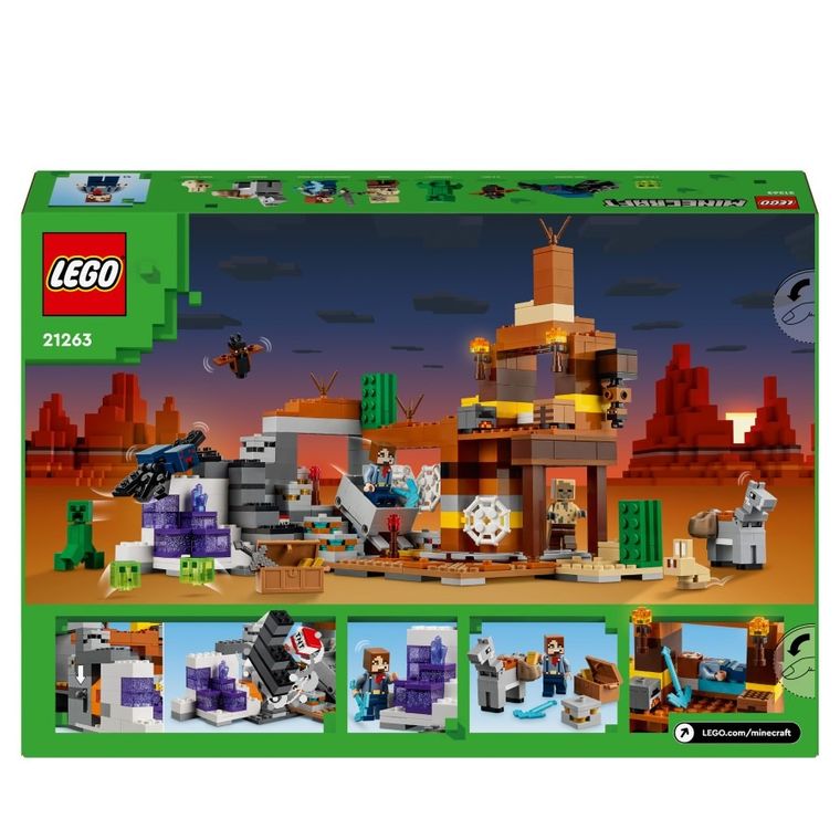 LEGO Minecraft, Kopalnia w Badlandach, 21263