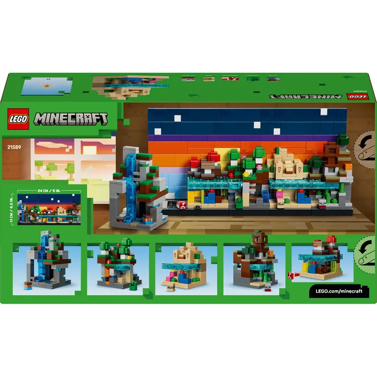 LEGO Minecraft, Minibiomy, 21589