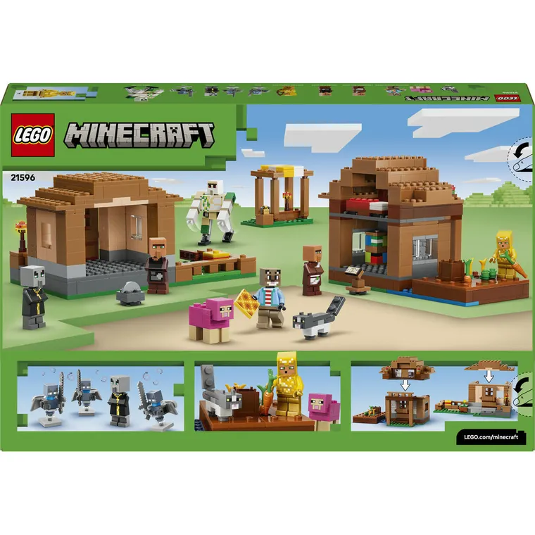 LEGO Minecraft, Najazd przywoływaczy na wioskę, 21596