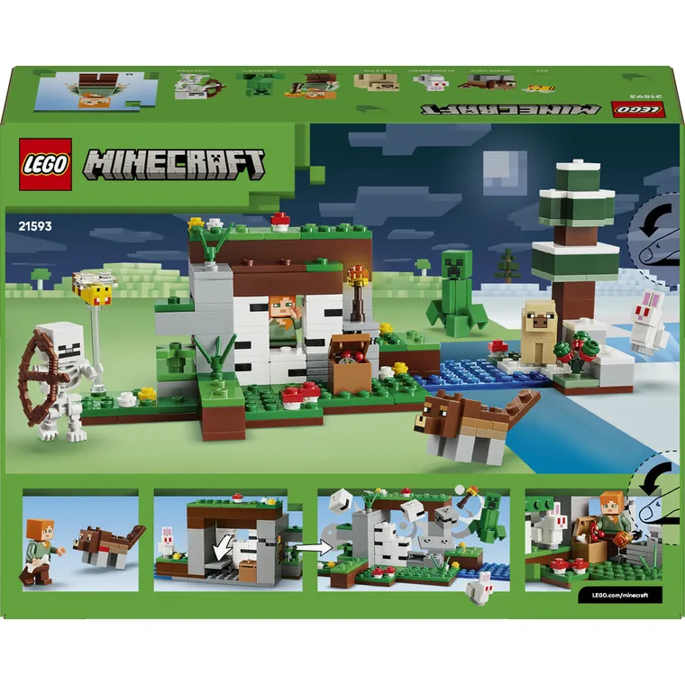 LEGO Minecraft, Przetrwanie pierwszej nocy, 21593