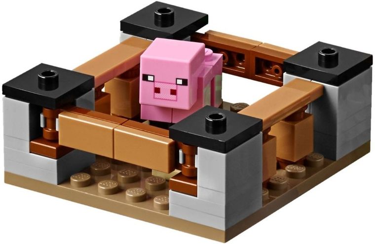 LEGO Minecraft, Wiejska chatka, 21144