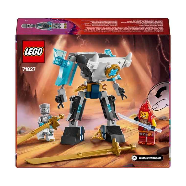 LEGO NINJAGO, Mech w zbroi bojowej Zane’a, 71827