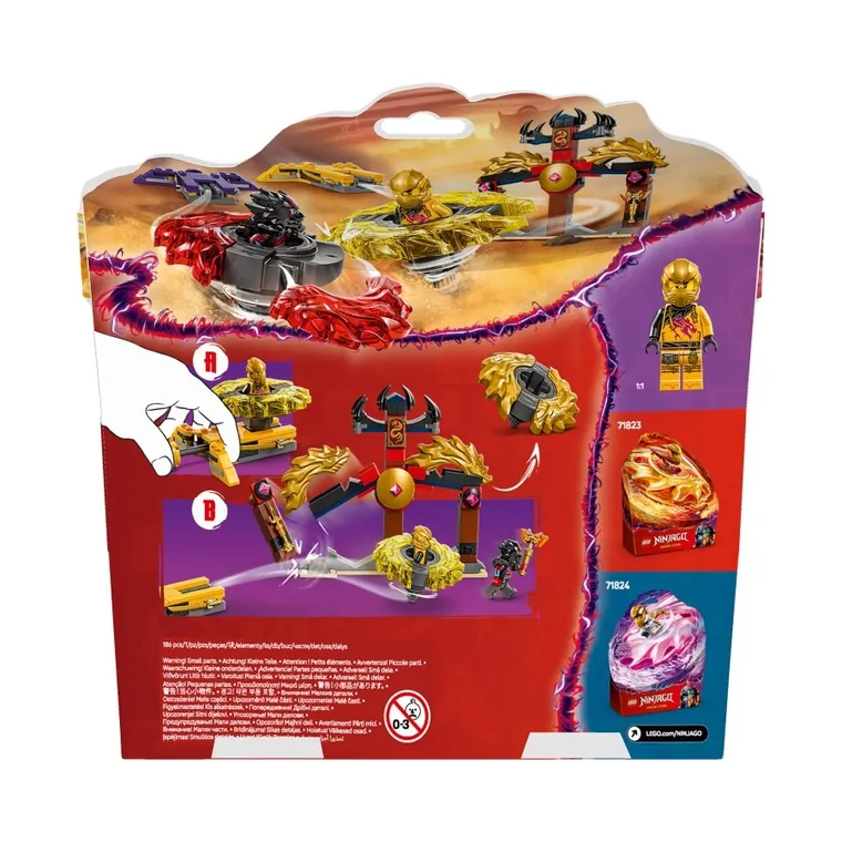 LEGO NINJAGO, Smocze Spinjitzu - zestaw bitewny, 71826