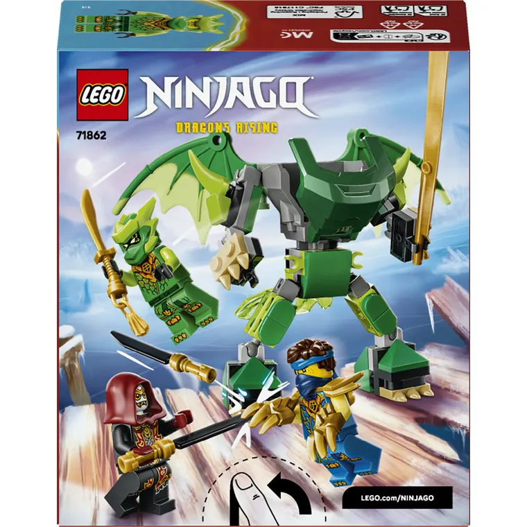 LEGO NINJAGO, Smoczy mech Lloyda - zestaw bitewny, 71862