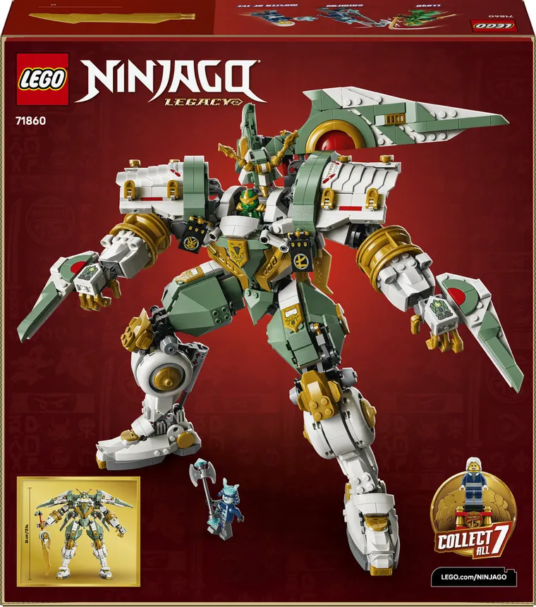 LEGO NINJAGO, Tytanowy mech Lloyda - 15. rocznica, 71860