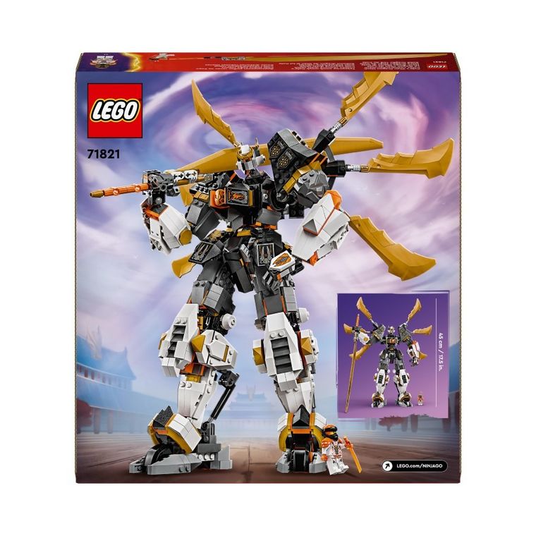 LEGO NINJAGO, Tytanowy smok-mech Cole’a, 71821