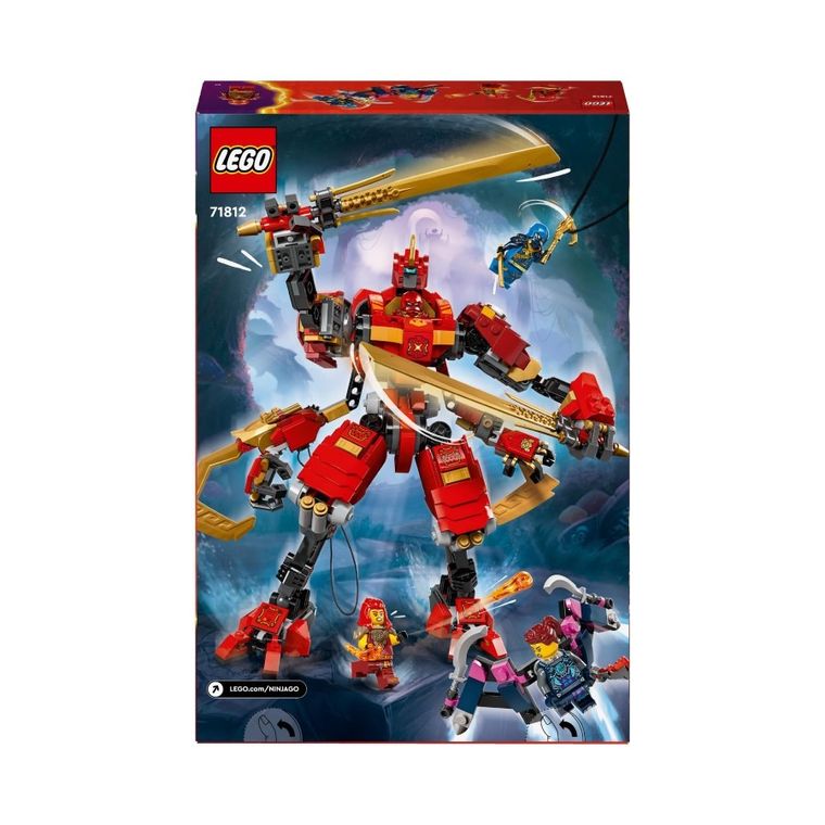 LEGO NINJAGO, Wspinaczkowy mech ninja Kaia, 71812