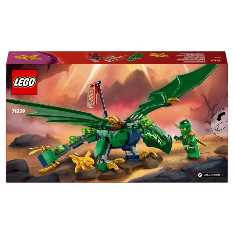 LEGO NINJAGO, Zielony leśny smok Lloyda, 71829