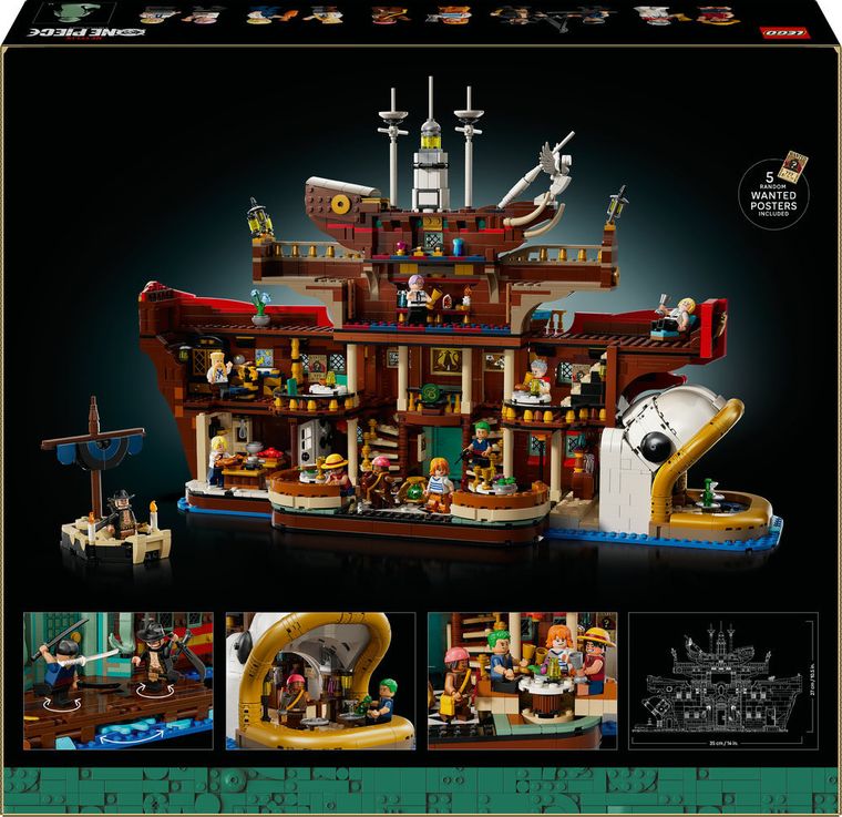 LEGO ONE PIECE, Pływająca restauracja Baratie, 75640