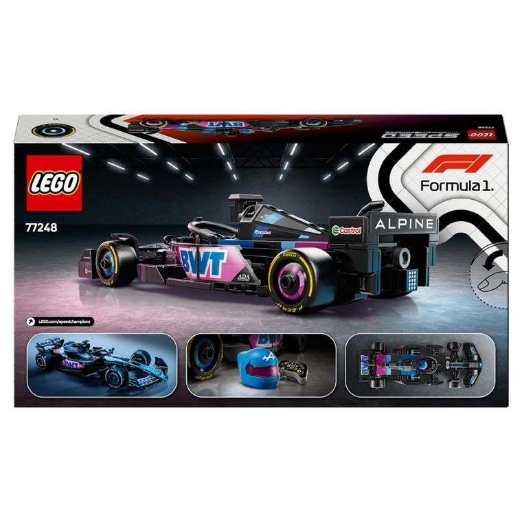 LEGO Speed Champions, Bolid F1 BWT Alpine Team A524, 77248