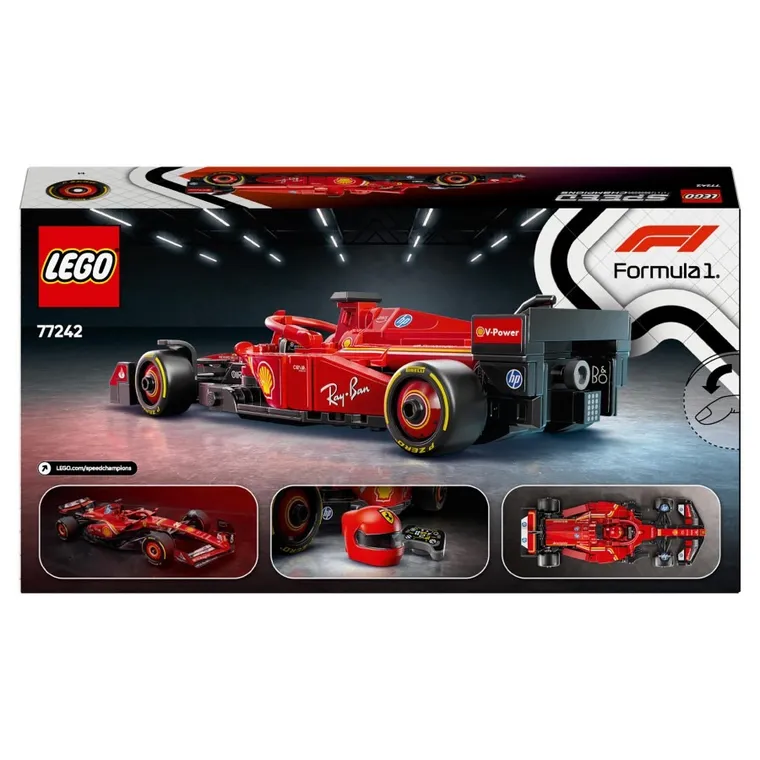 LEGO Speed Champions, Bolid F1 Ferrari SF-24, 77242