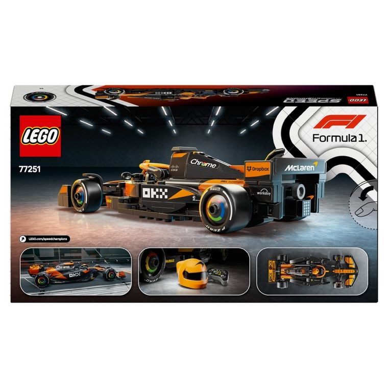 LEGO Speed Champions, Bolid F1 McLaren Team MCL38, 77251