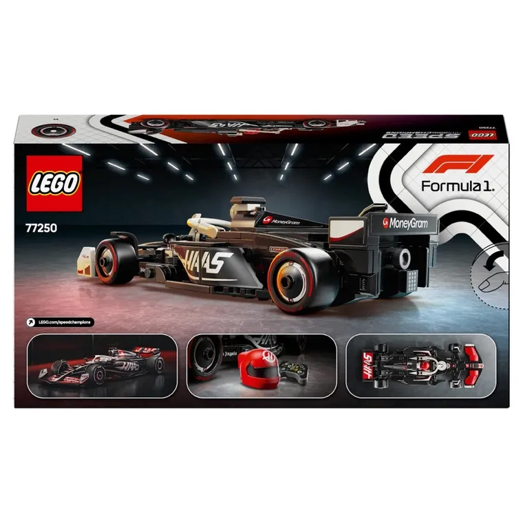 LEGO Speed Champions, Bolid F1 MoneyGram Haas Team VF-24, 77250