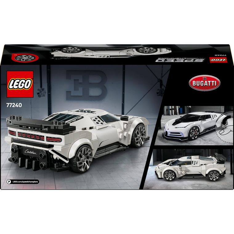 LEGO Speed Champions, Hipersamochód Bugatti Centodieci, 77240