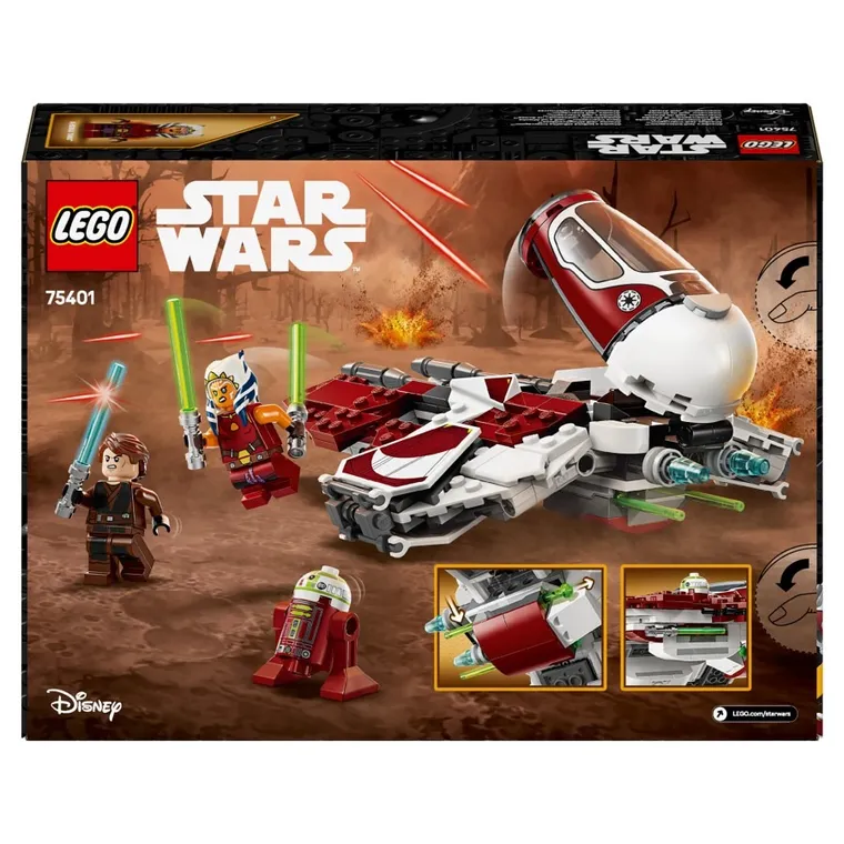 LEGO Star Wars, Interceptor Jedi Ahsoki, 75401