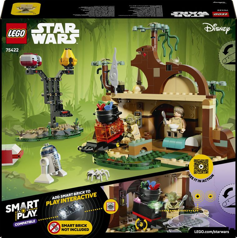 LEGO Star Wars, SMART Play: Chatka Yody i szkolenie Jedi, 75422