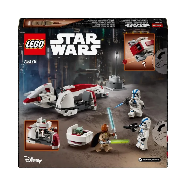 LEGO Star Wars, Ucieczka na śmigaczu BARC, 75378