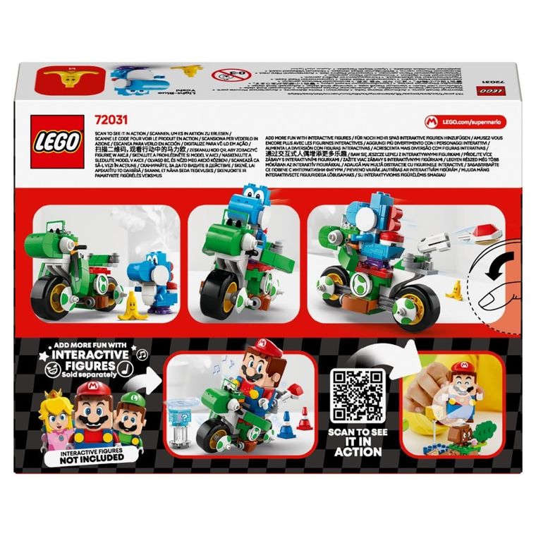 LEGO Super Mario, Mario Kart - Yoshi Bike, 72031