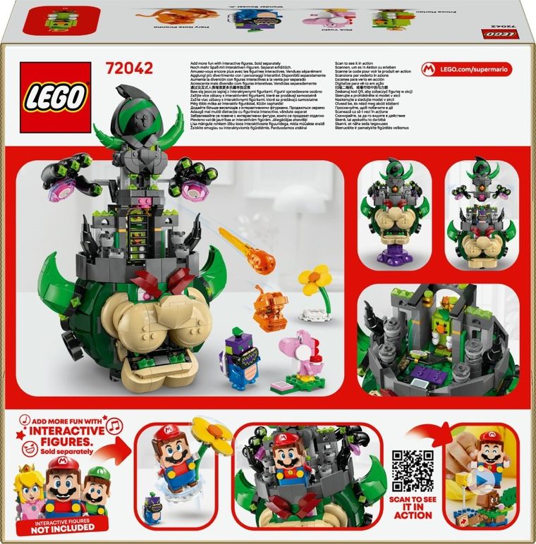 LEGO Super Mario, Prince Florian i Castle Bowser, 72042