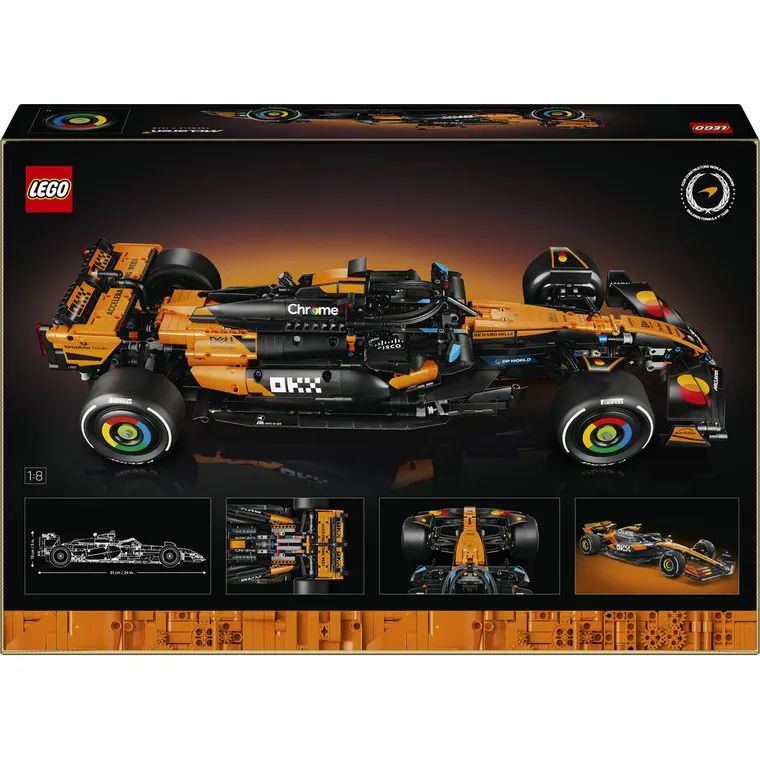 LEGO Technic, Bolid McLaren MCL39 F1, zestaw dla dorosłych, 42228