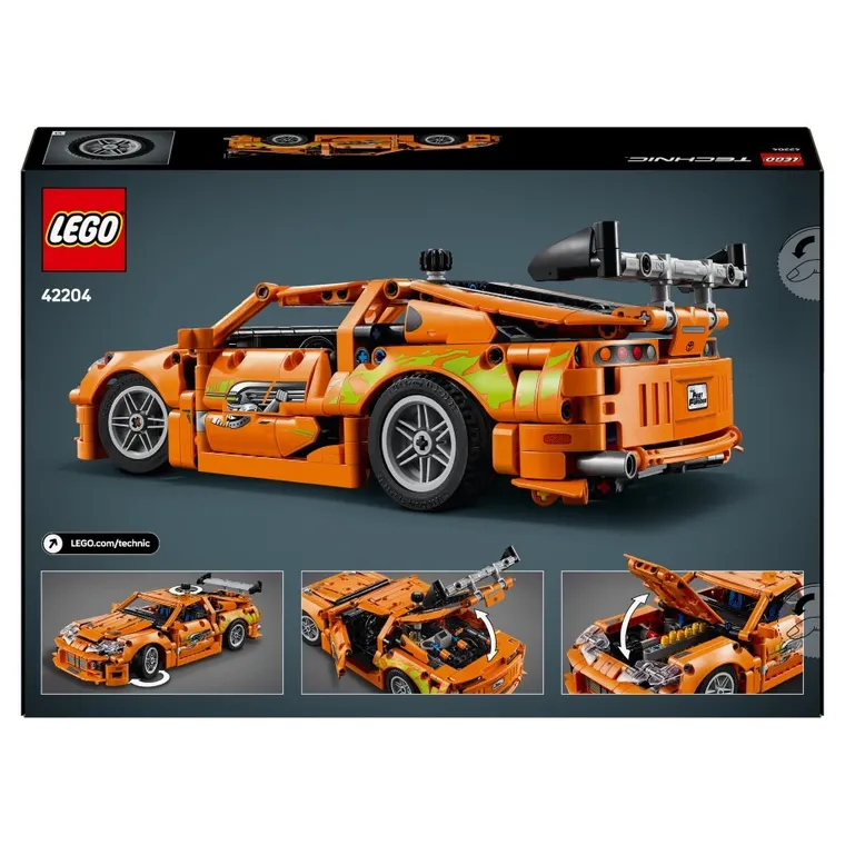 LEGO Technic, Fast and Furious Toyota Supra MK4, 42204