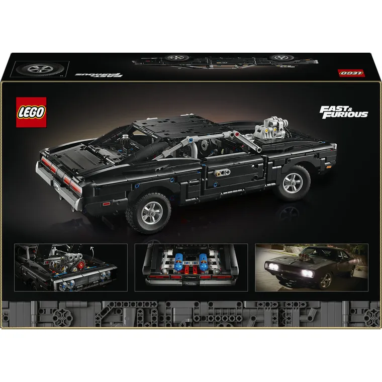 LEGO Technic, Samochód Fast and Furious Dodge Charger R/T, 42231