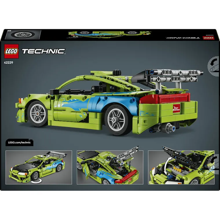 LEGO Technic, Samochód Fast and Furious Mitsubishi Eclipse, 42229