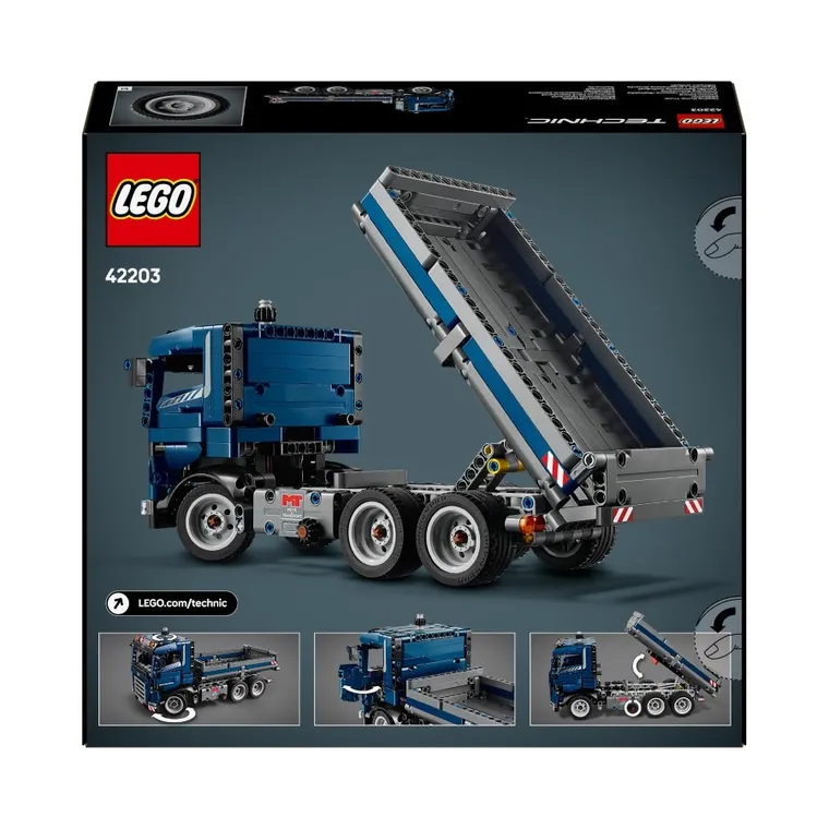 LEGO Technic, Wywrotka z przechylaną skrzynią, 42203