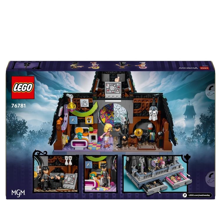 LEGO Wednesday, Pokój Wednesday i Enid, 76781