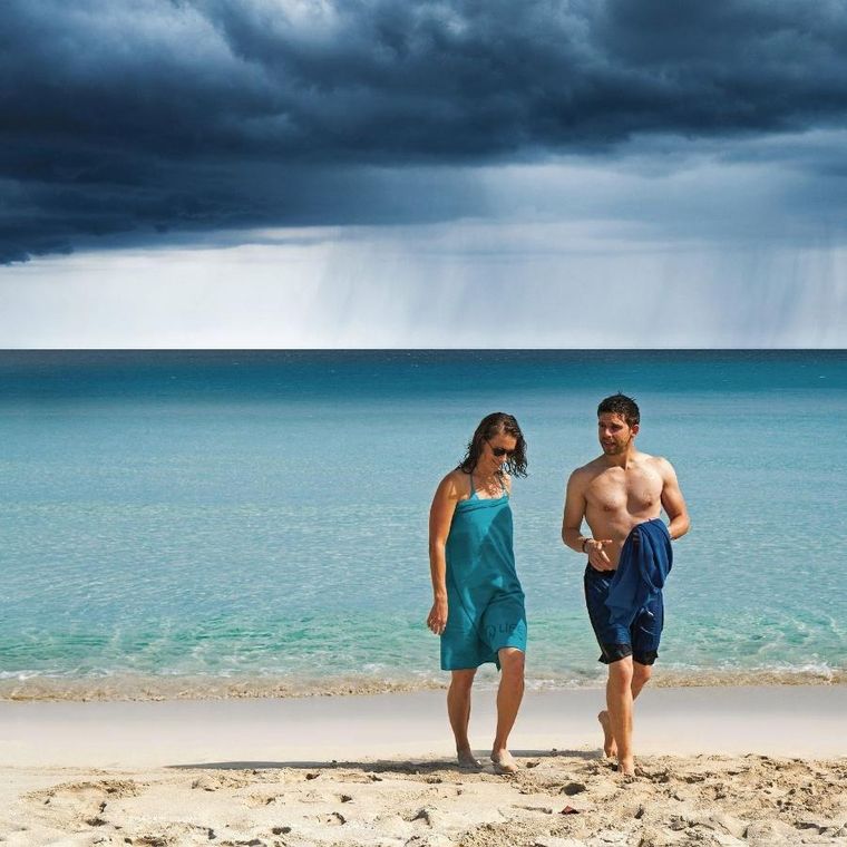 Lifeventure, SoftFibre Recycled Lifeventure, ręcznik szybkoschnący, Turtle, 150-90 cm