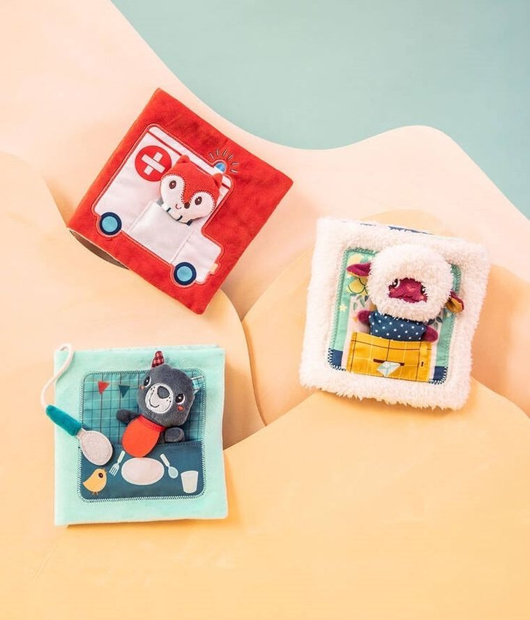 Lilliputiens, Doktor Lisiczka Alice, książeczka aktywizująca z mini-pacynką, 12m+