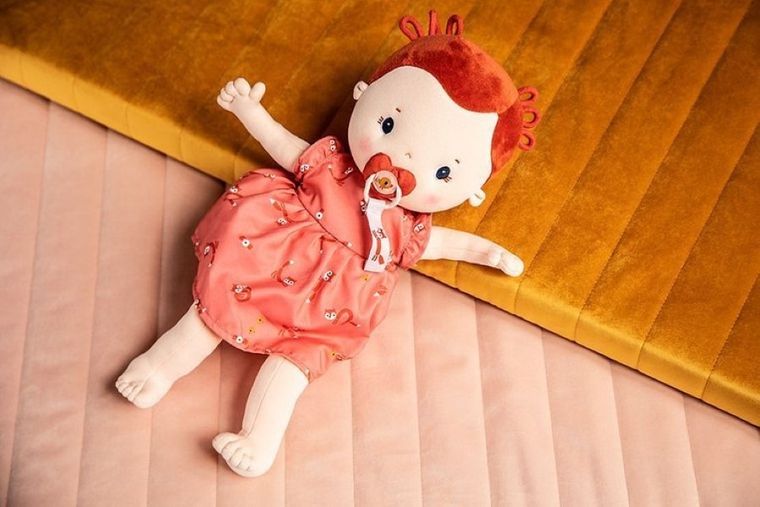 Lilliputiens, duża lalka dzidziuś, Rose, 36 cm, 2 lata+