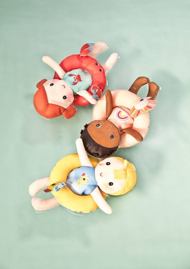 Lilliputiens, Lena, laleczka do kąpieli, 6m+