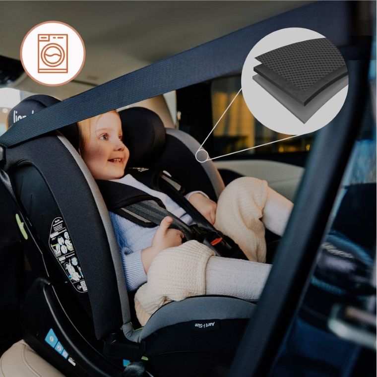 Lionelo, Aart, i-Size, fotelik samochodowy, beige latte, 40-150 cm