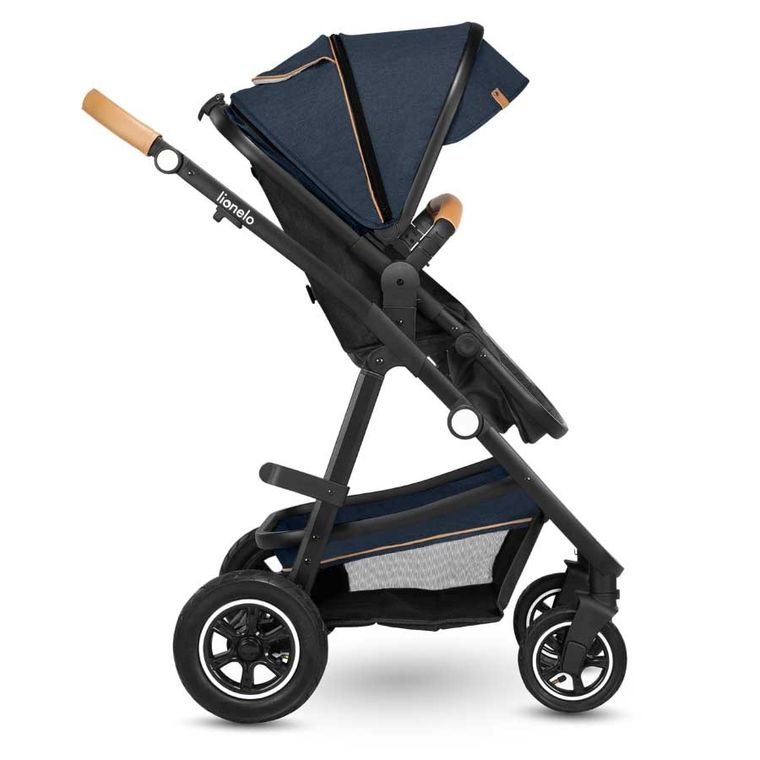Lionelo, Amber, wózek wielofunkcyjny, 3w1, Blue Navy