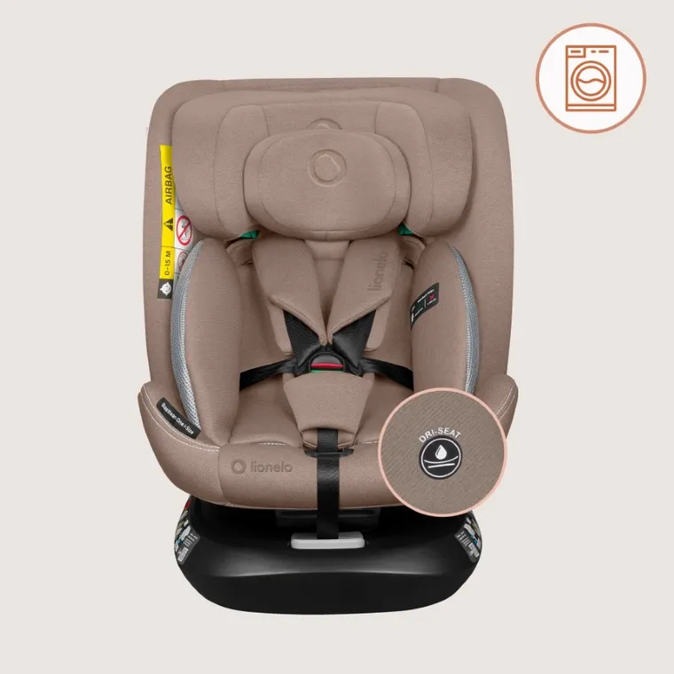 Lionelo, Bastiaan One, I-Size, fotelik samochodowy, Beige Sand, 40-150 cm
