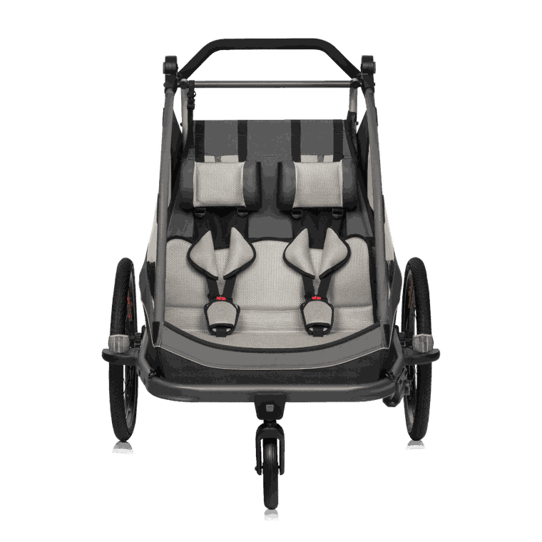 Lionelo, Cama, przyczepka rowerowa, Grey Graphite