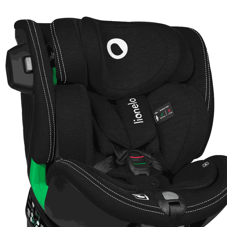 Lionelo, Harmony, I-Size, fotelik samochodowy, Carbon Bamboo, 40-150 cm
