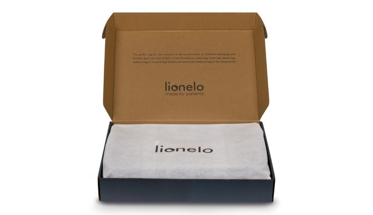 Lionelo, Ida, torebka do wózka, Black Onyx
